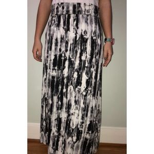 Cynthia Rowley marble maxi skirt